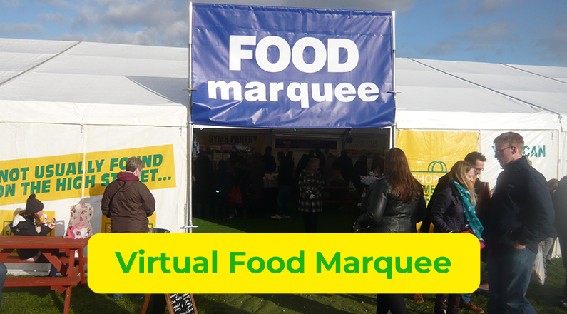 Virtual Food Marquee